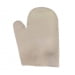 Рукавица для бани, фетр, белая. Превью № 1