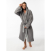 Халат вафельный с капюшоном Woodson, gray (46). Превью № 6