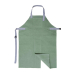 Фартук для работы с грилем, мангалом и барбекю, зелёный. Превью № 2