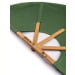 Банный веер BANEUM с каркасом из дуба 110 см, темно-зеленый. Превью № 3