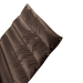 Матрас для бани и сауны Black Banya Light 60×200, цвет Коричневый (наполнитель лузга гречихи). Превью № 1