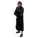 Халат с капюшоном Oversize Black Banya флис (размера 50-56) мужской. Превью № 1