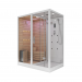 Комбинированная сауна 2в1 Ceruttispa ALBANO K9752L - White 1800х1100х2230 мм. Превью № 1