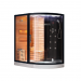 Комбинированная сауна 2в1 Ceruttispa LUGANO Nero K9751L - Black 1800x1100x2230. Превью № 1