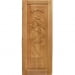 Деревянная дверь для бани кавказская липа с петлями Медведь. Превью № 1