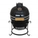 Керамическая гриль Kamado Tabletop 13 (диаметр 33 см) настольный черный. Превью № 1