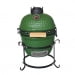 Керамическая гриль Kamado Tabletop 13 (диаметр 33 см) настольный зеленый. Превью № 1