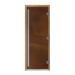 Дверь для бани и сауны DoorWood Престиж Бронза Матовая 190х60 (по коробке). Превью № 1