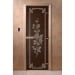 Дверь Розы черный жемчуг 190х70 (по коробке). Превью № 1