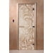 Дверь Хохлома сатин 190х70 (по коробке). Превью № 1