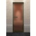 Дверь DoorWood Хамам в Бронзовом профиле, стекло бронза матовая, 180х70 (по коробке). Превью № 1