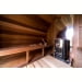 Сауна-бочка DUNDALK с крыльцом, длина - 3,0 м. из красного канадского кедра . Превью № 9