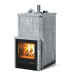 Печь для бани ИзиСтим Южная 22 в полноценном кожухе из Талькохлорита с закрытым верхом, с топкой из парной, AISI 430. Превью № 1