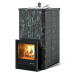 Печь для бани ИзиСтим Южная 35 в полноценном кожухе из Пироксенита с открытым верхом, AISI 430. Превью № 1