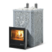 Коммерческая печь для бани и сауны ИзиСтим Ялта 35 K в кожухе Модерн серый, AISI 430. Превью № 1