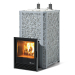 Коммерческая печь для бани и сауны ИзиСтим Ялта 40 K в кожухе Модерн серый, AISI 430. Превью № 1