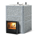 Коммерческая печь для бани и сауны ИзиСтим Ялта 80 K в кожухе Модерн серый, AISI 430. Превью № 1