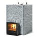 Коммерческая печь для бани и сауны ИзиСтим Ялта 100 K в кожухе Модерн серый, AISI 430. Превью № 1