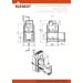 Банная печь Эверест INOX 15 (210) под обкладку. Превью № 2