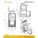 Банная печь Эверест INOX 25 (281) под обкладку. Превью № 2