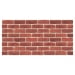 Плита ФАСПАН Кирпичный №1005 Горизонталь 1200х600х8мм. Превью № 1