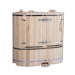 Кедровая фитобочка 78х140 см овальная-двухместная. Превью № 3