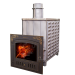Чугунная дровяная банная печь Гефест - ПБ-80. Превью № 1