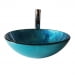 Раковина стеклянная Bronze De Luxe Т12-D420-H145мм 17149. Превью № 3