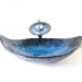Раковина стеклянная Bronze De Luxe Т12-L550-W350-H100мм 17153. Превью № 3