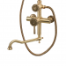 Комплект одноручковый для душа Bronze De Luxe WINDSOR 10120DDF. Превью № 2