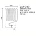 ТЭН Harvia ZSP-250 2500 Вт/230 В (для печей Club K13.5GS, K15GS, K15G, Elegance F15, F16.5). Превью № 2