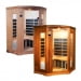 Трёхместная угловая инфракрасная сауна Helo HSI 70 H (хемлок) . Превью № 2