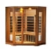 Четырехместная угловая инфракрасная кабина Helo HSI 80 C (канадский кедр) . Превью № 1