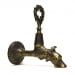 Кран для турецкой бани (хамам) 012-А (вентиль 3 оборота) цвет Бронза. Превью № 1