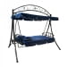 Садовые качели Kvimol KM-082 синий. Превью № 2