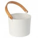 Ведро Maestro Woods Premium-Line с дугообразной ручкой 5л, white. Превью № 1