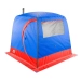Баня палатка МОРЖ LUX XL, сине-красный. Превью № 1