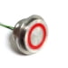 Пьезо кнопка Паромакс с гайкой для подачи пара, красная. Превью № 1