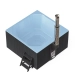 Купель PolarSpa ELITE QUATTRO 200 термоберёза графит. Превью № 5