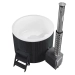 Купель PolarSpa COMFORT HOT 160 термоберёза графит. Превью № 1