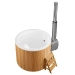 Купель PolarSpa COMFORT HOT 160 термоберёза светлая. Превью № 3