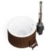 Купель PolarSpa COMFORT HOT 195 термоберёза тёмная. Превью № 4