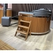 Купель PolarSpa LIGHT 195 термососна светлая, цвет чаши бежевый. Превью № 3