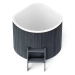 Купель PolarSpa CORNER SMALL 130 термососна графит. Превью № 2