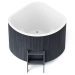 Купель PolarSpa CORNER BIG 160 термоберёза графит. Превью № 2