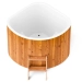 Купель PolarSpa CORNER BIG 160 термоберёза светлая. Превью № 3