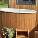 Купель PolarSpa STANDART DOUBLE 79 термоберёза светлая. Превью № 5