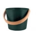 Ведро RENTO алюминиевое с бамбуковой ручкой, малахит. Превью № 1