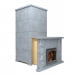 Средняя Печь SAMPO для Бани по Белому с Каменной выносной топкой до 30 куб.м. Превью № 1