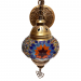 Светильник восточный для хамама SW Antik-1, малый, цвет синий-красный. Превью № 3